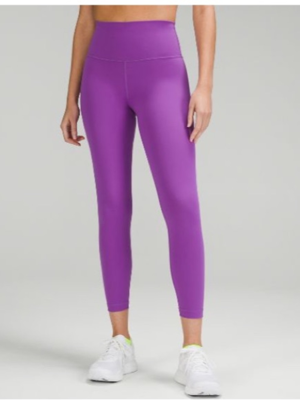 Lululemon Wunder Train leggings size  18, 25" inseam Moonlit Magenta